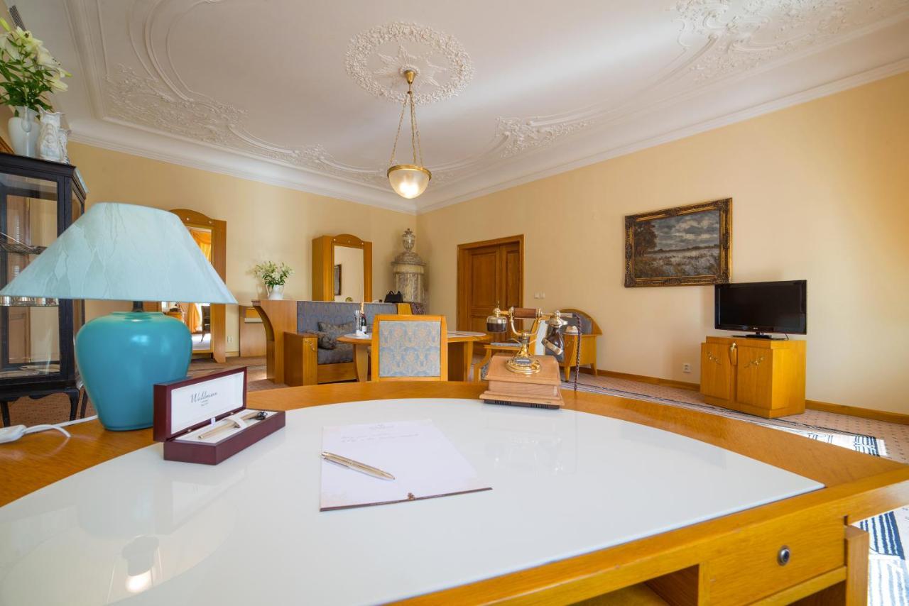 Hotel Three Lilies Inkl Aquaforum Frantiskovy Lazne Bagian luar foto